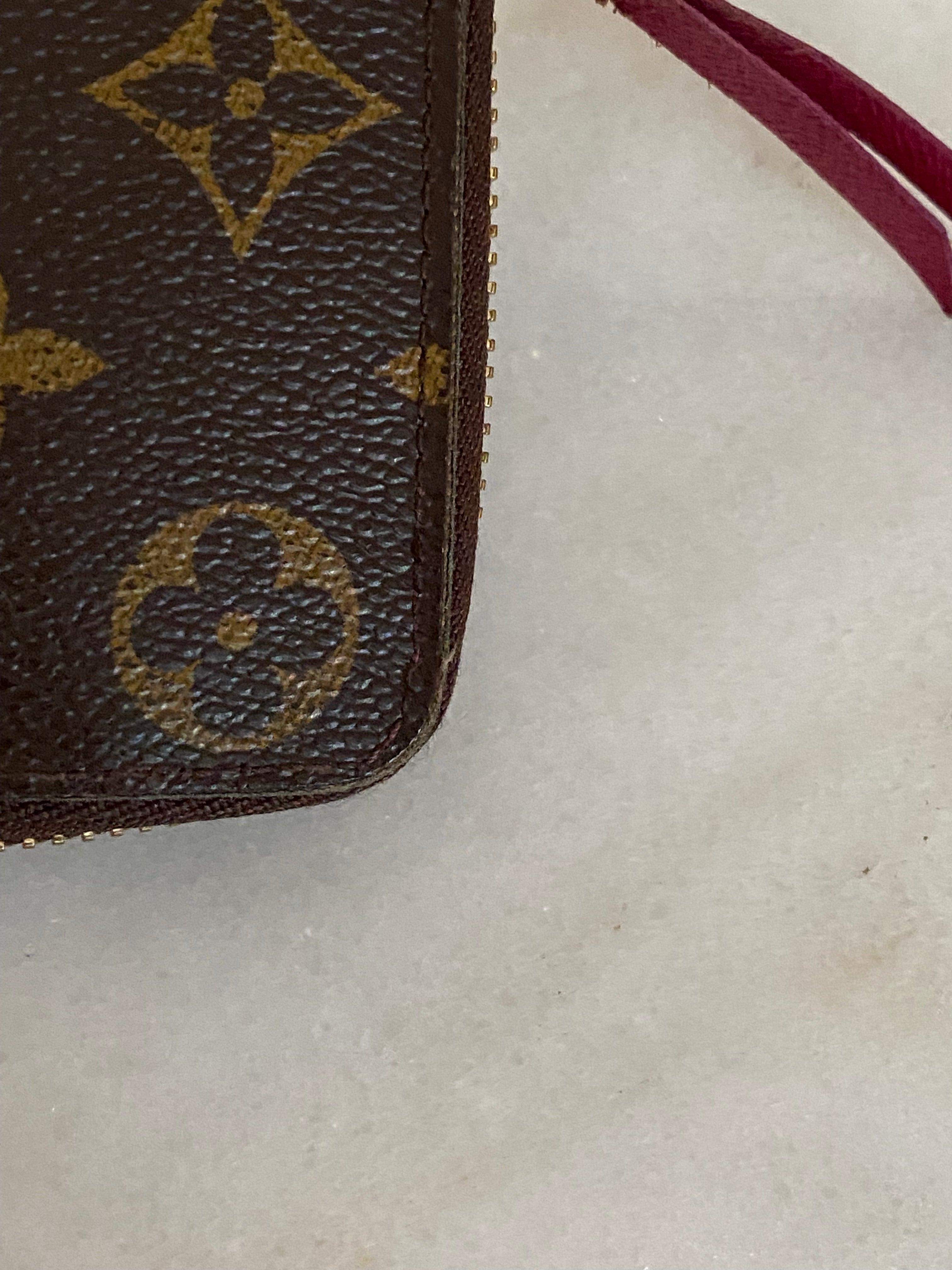 Louis Vuitton Monogram Clemence Long Zip Wallet