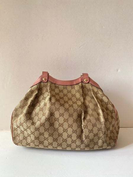 Gucci Bicolor GG Sukey Small Bag