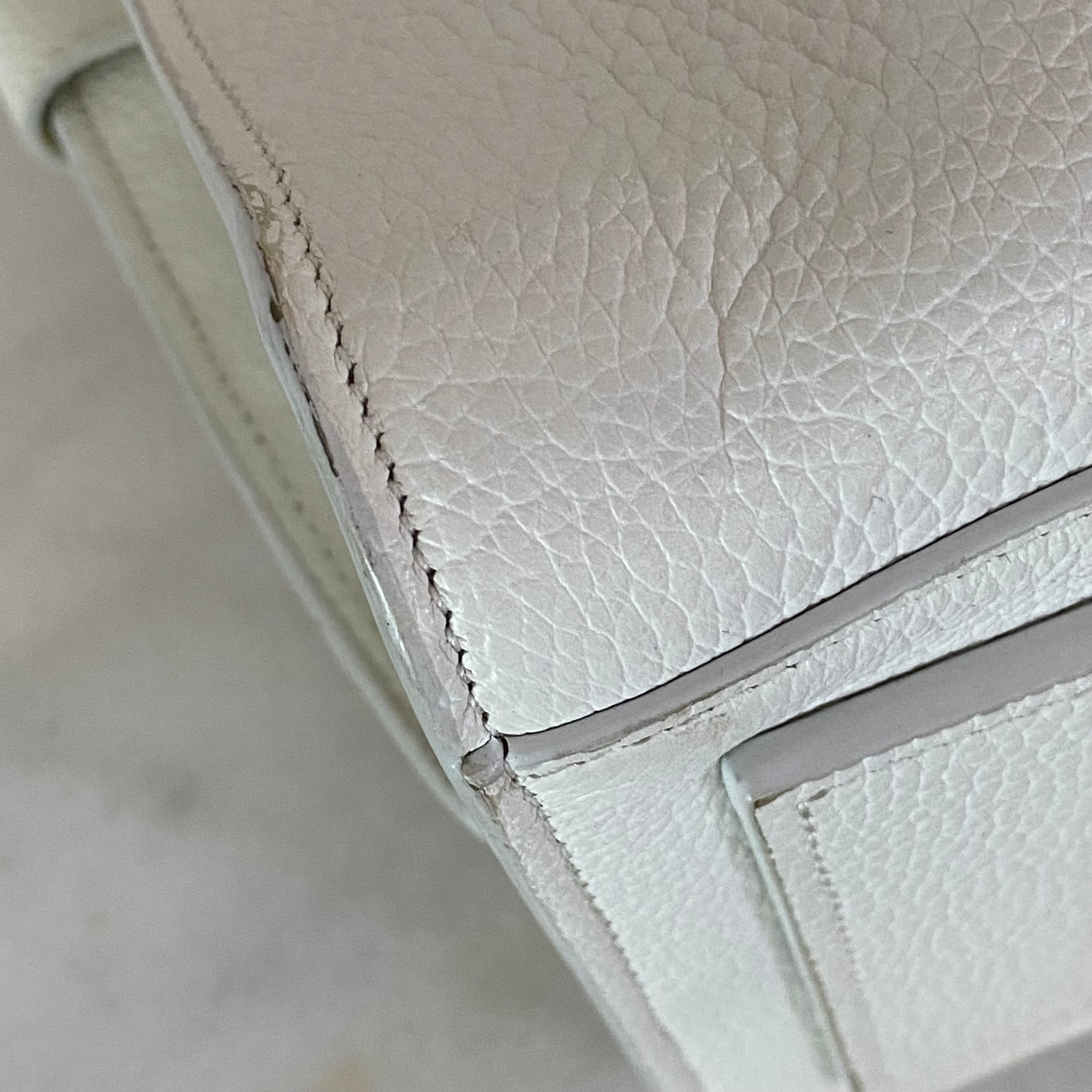 YSL White Sac De Jour Small Bag