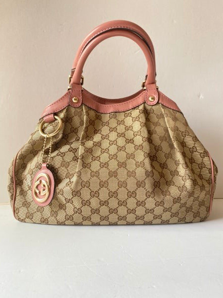 Gucci Bicolor GG Sukey Small Bag