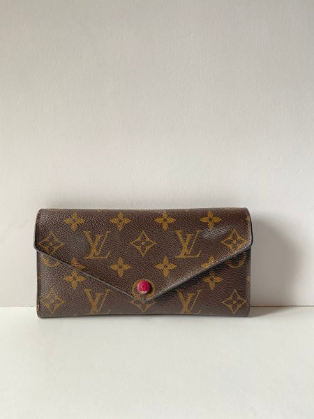 Louis Vuitton Monogram Red Josephine Wallet