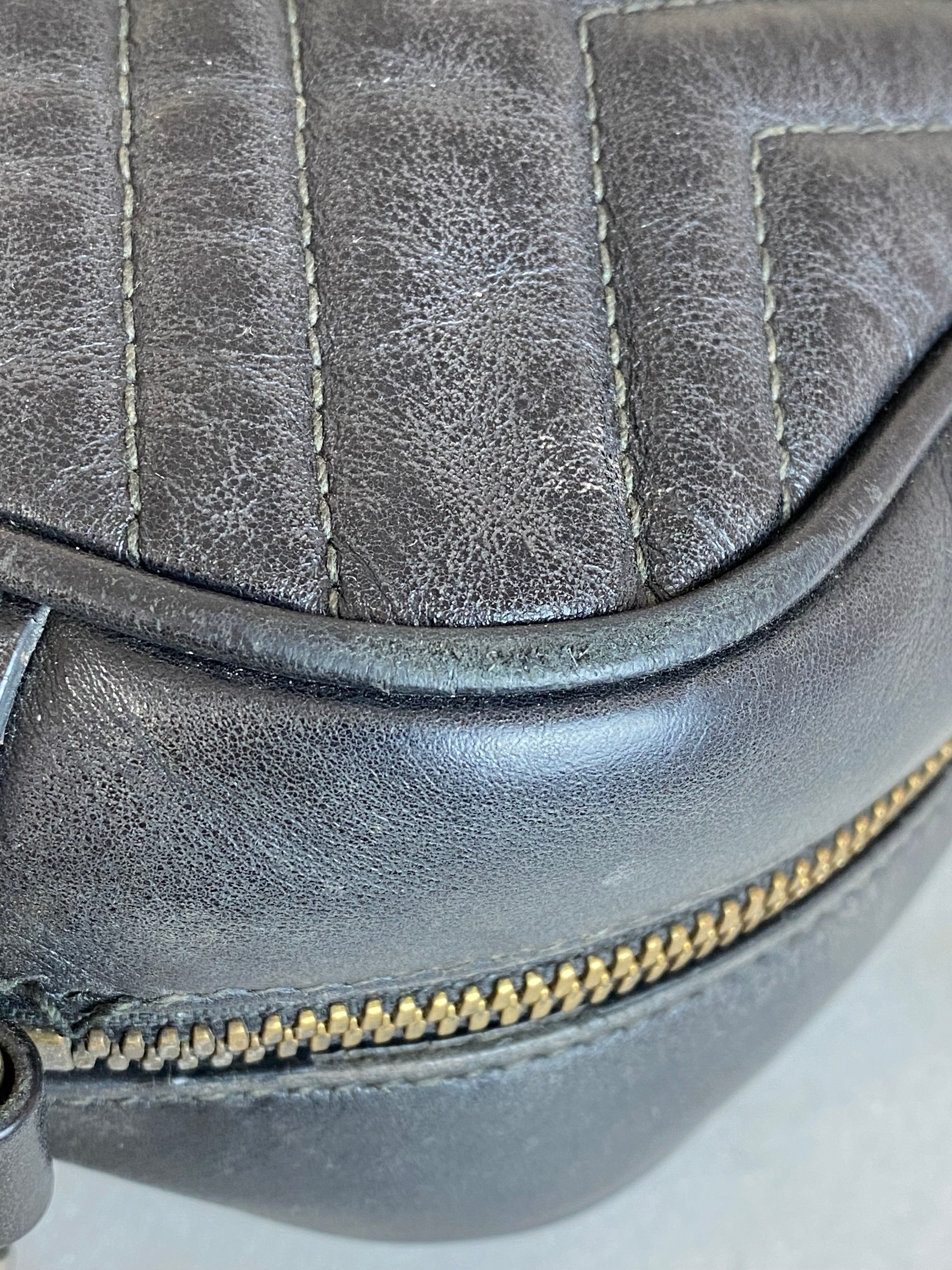 Gucci Black Marmont Camera Crossbody Bag