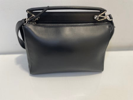 Fendi Black Dotcom Satchel Bag