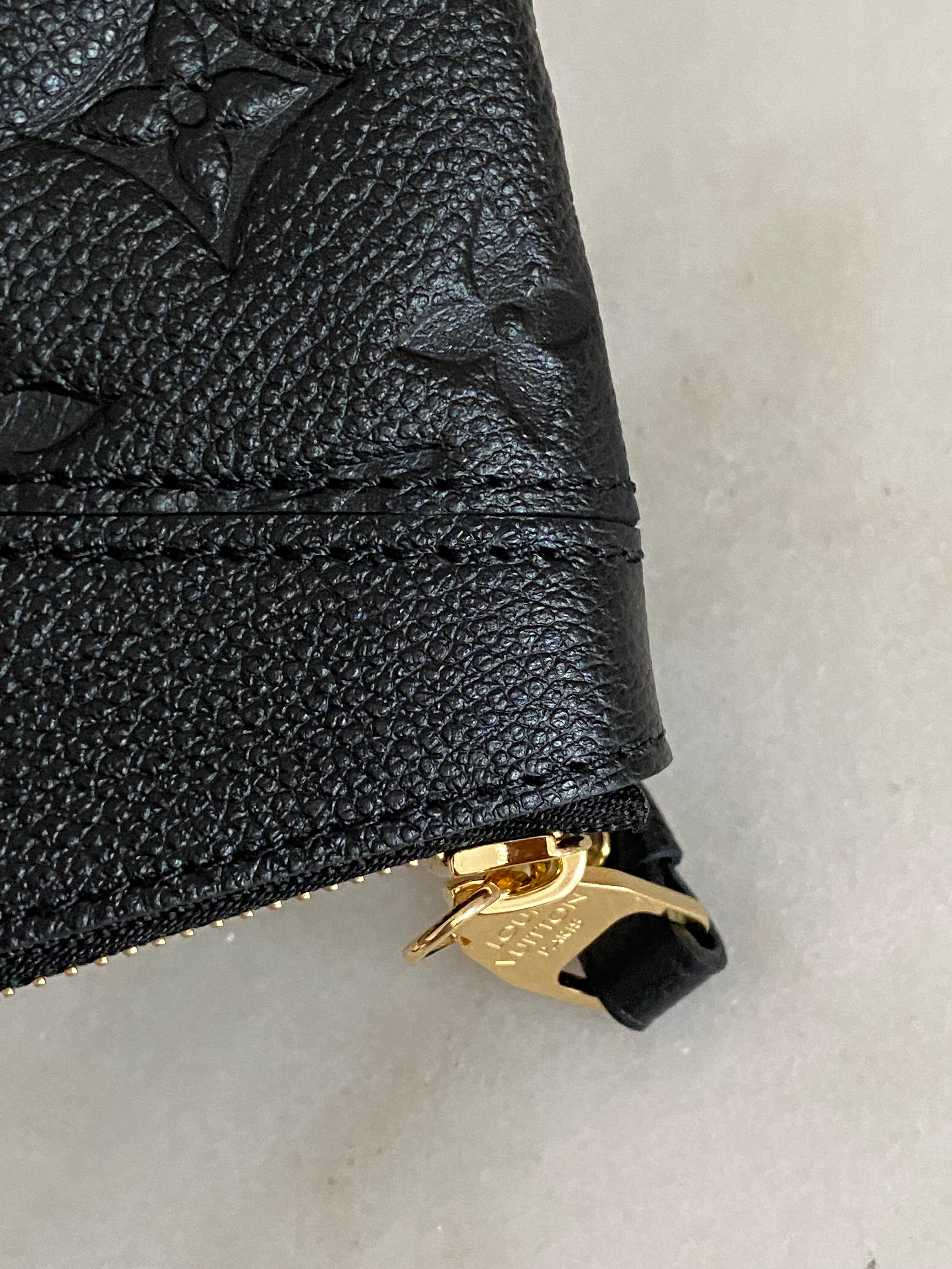 Louis Vuitton Black Monogram Empreinte Daily Pouch