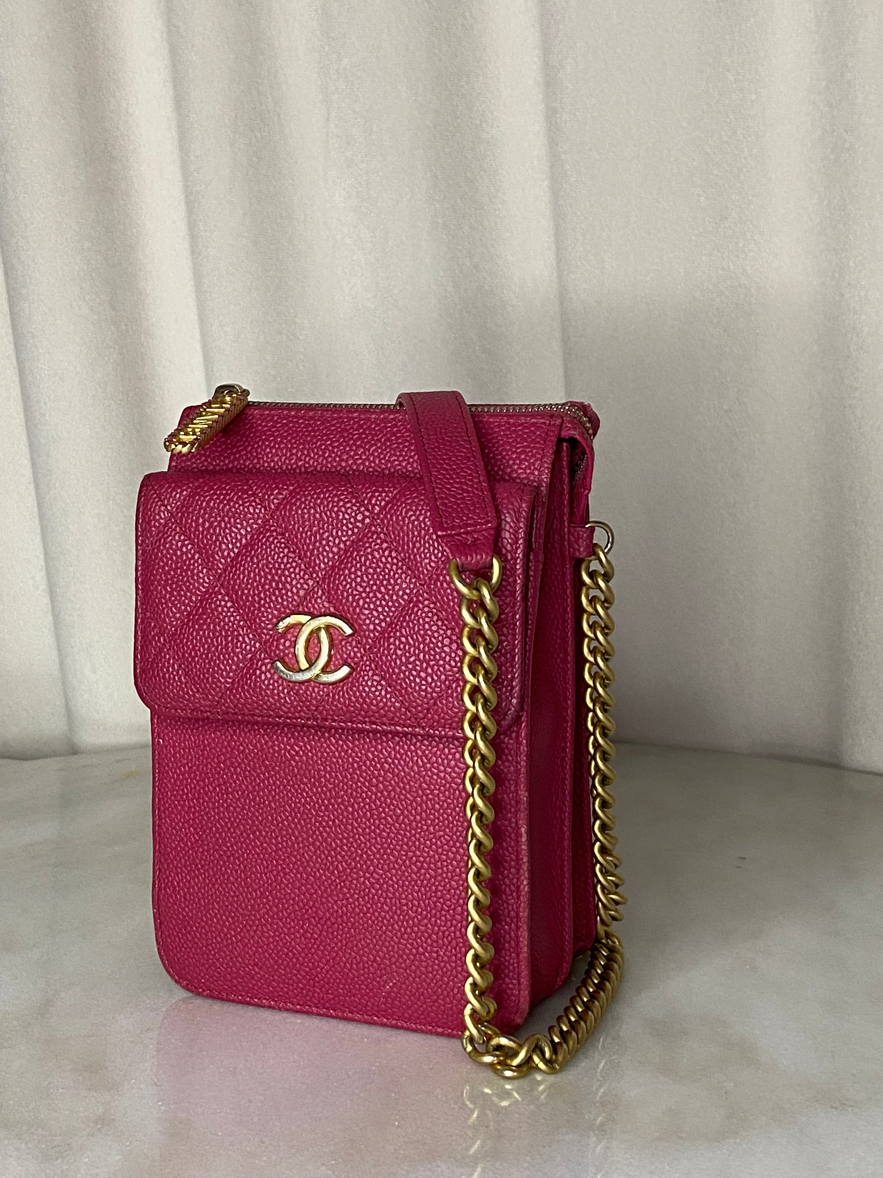 Chanel Pink Phone Holder