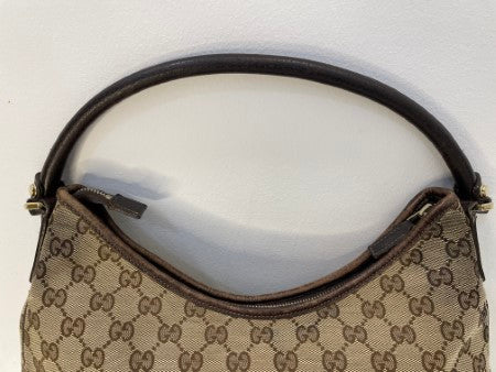 Gucci Brown GG Abbey Medium Hobo Bag