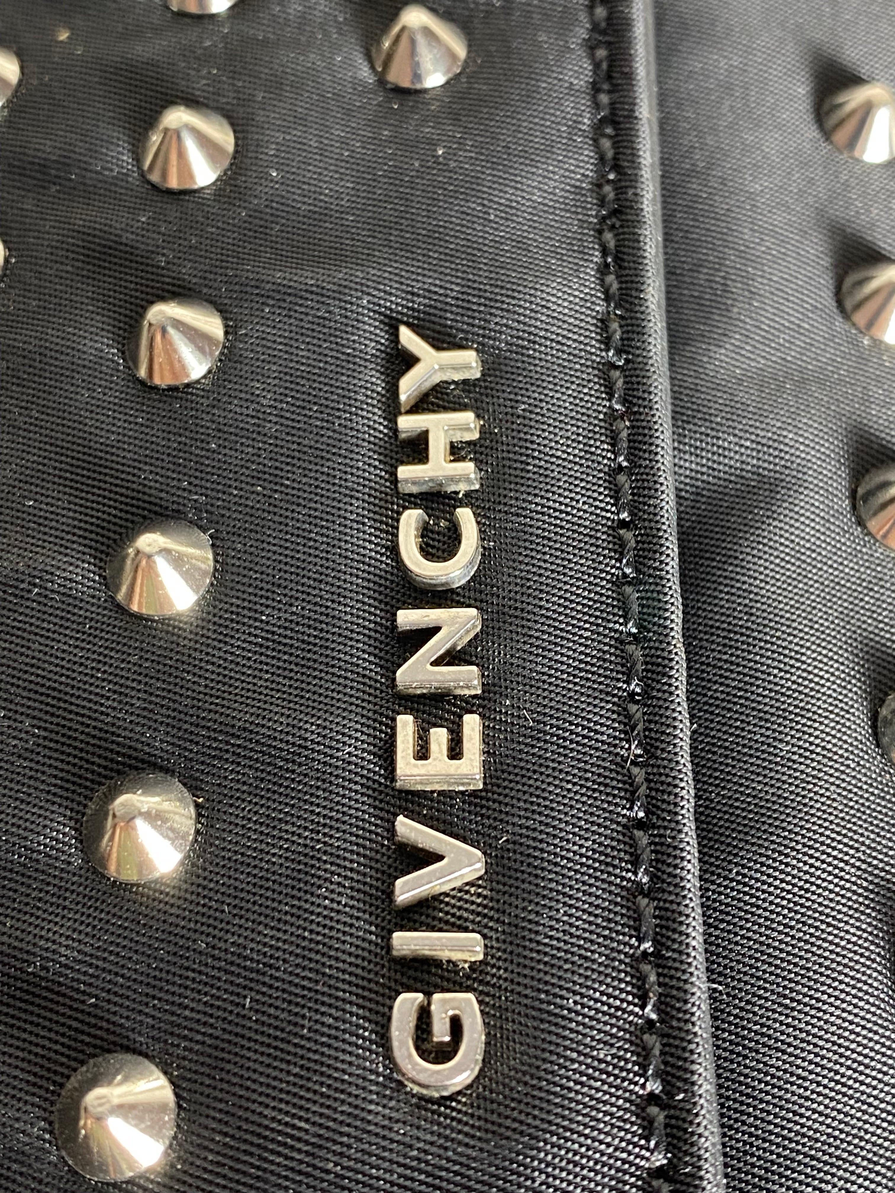 Givenchy Black Studded Long Wallet