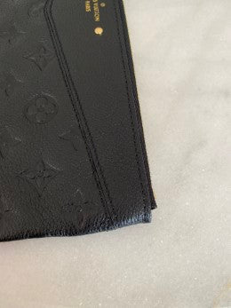 Louis Vuitton Black Monogram Empreinte Clutch