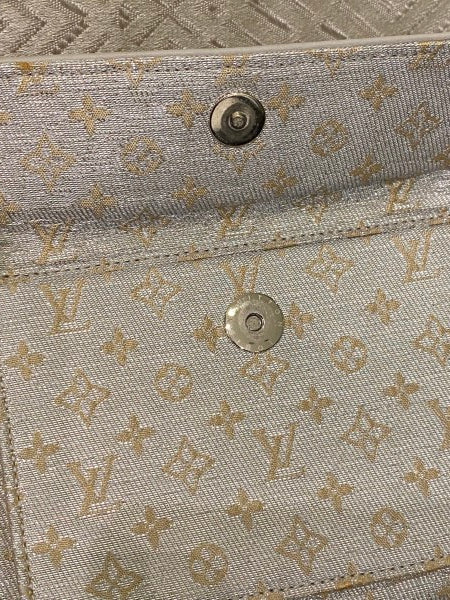 Louis Vuitton Silver Monogram Mckenna Chain Bag