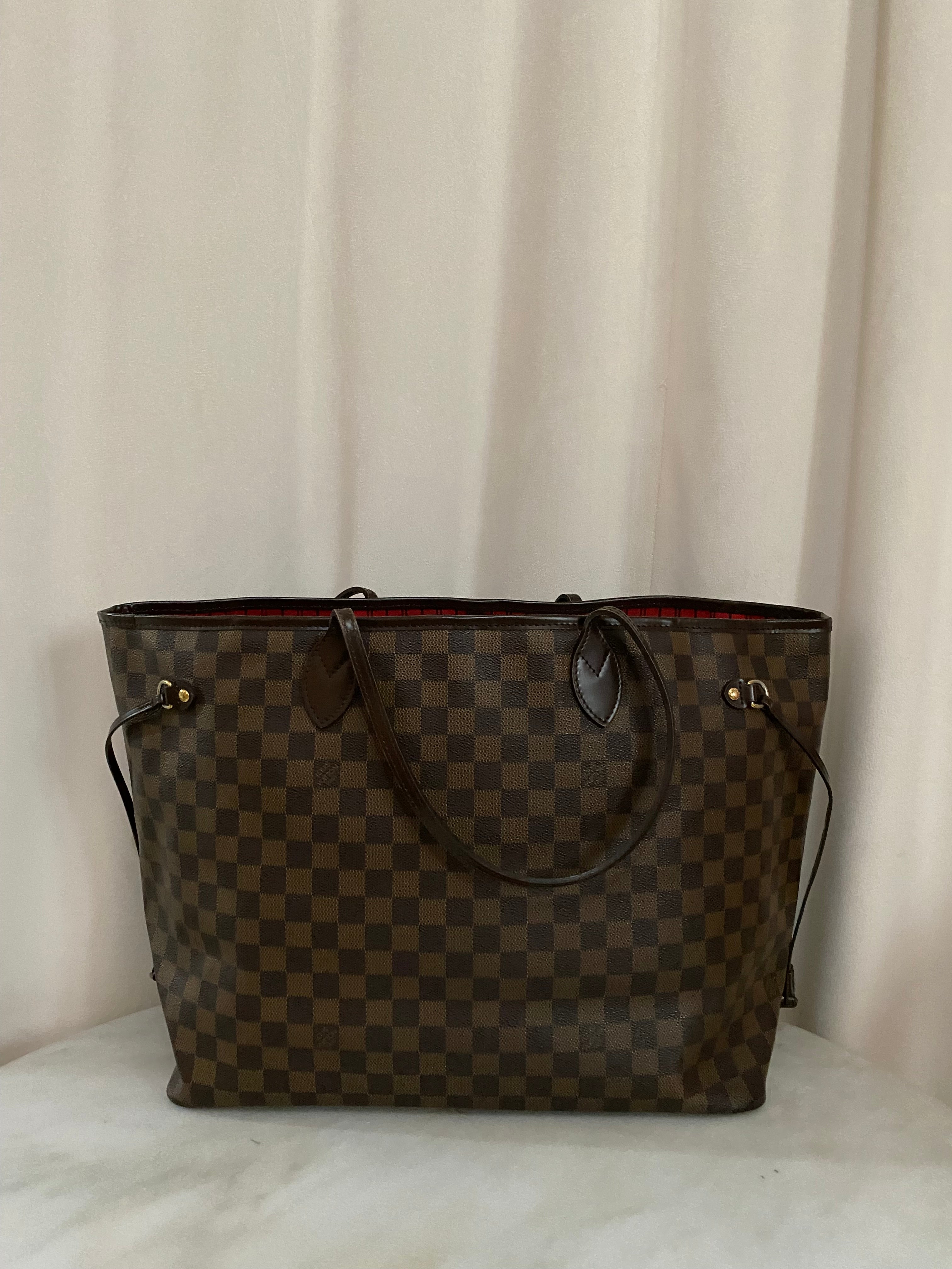 Louis Vuitton Damier Ebene Neverfull GM Bag