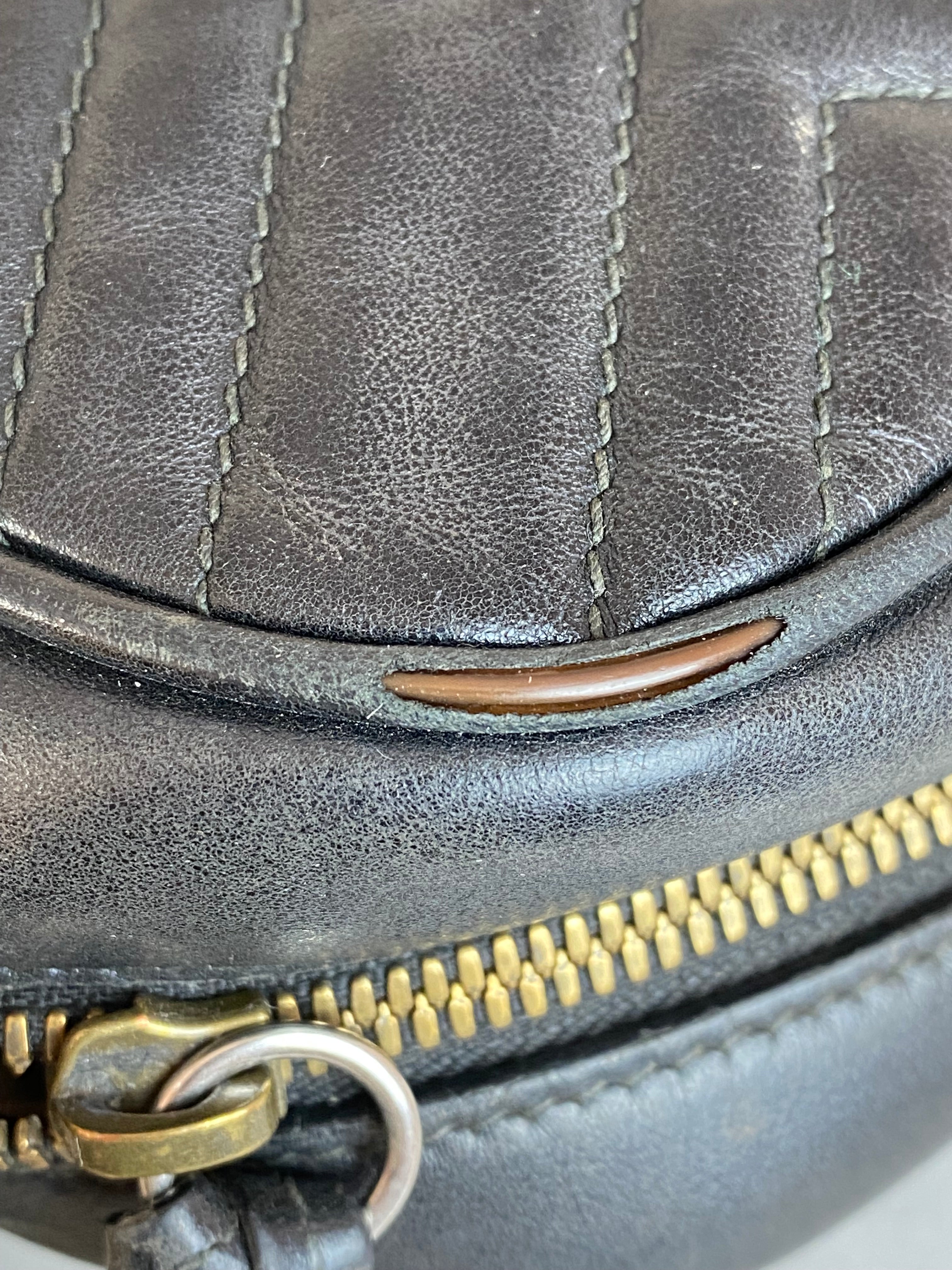Gucci Black Marmont Camera Crossbody Bag