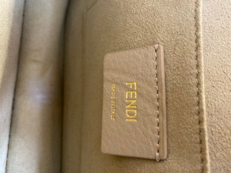 Fendi Bicolor Kan U Top Handle Bag