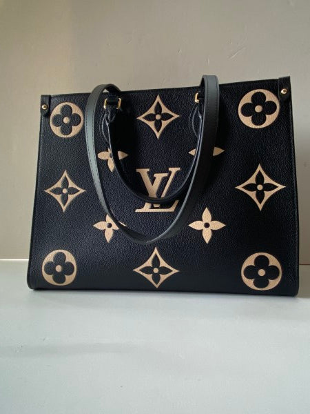 Louis Vuitton Bicolor Monogram Empreinte Giant Onthego Bag