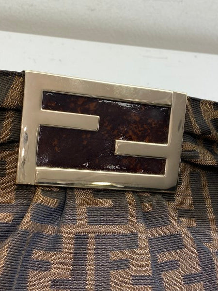 Fendi Brown FF Shoulder Bag