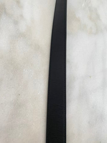 Gucci Black Double G Buckle Belt 38