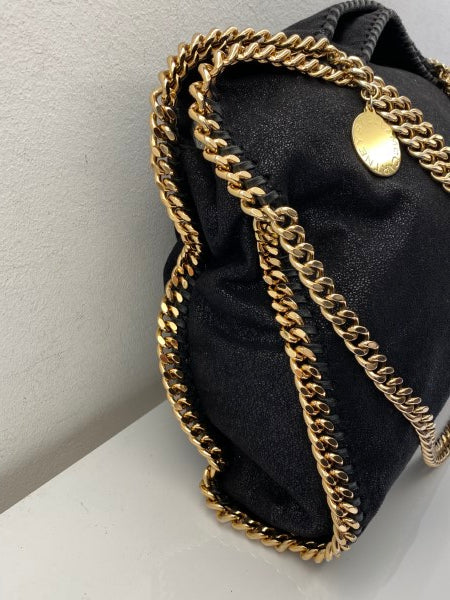 Stella Mccartney Black Falabella Medium Bag