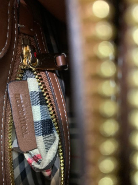 Burberry Title Vintage Check Small Bag