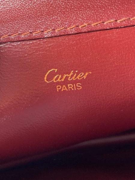 Cartier Dark Red Clutch