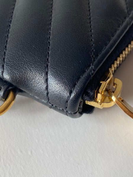 YSL Black Monogram Cassandre Classic Clutch