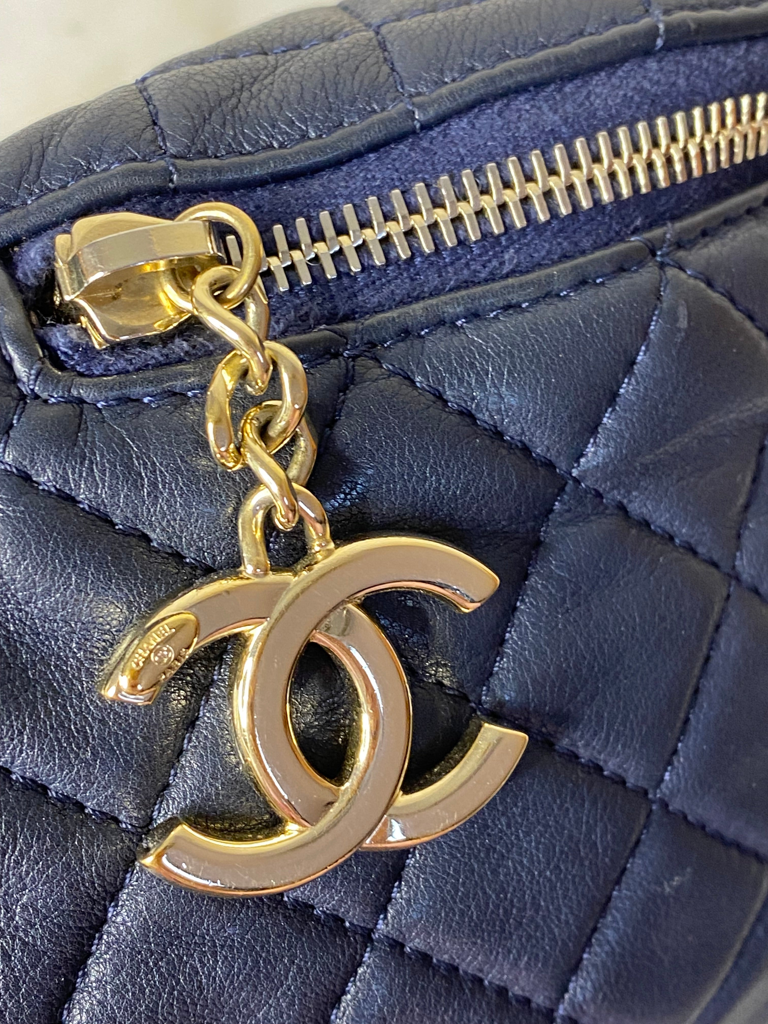 Chanel Navy Waist Bag