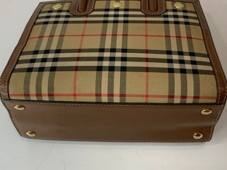 Burberry Title Vintage Check Small Bag