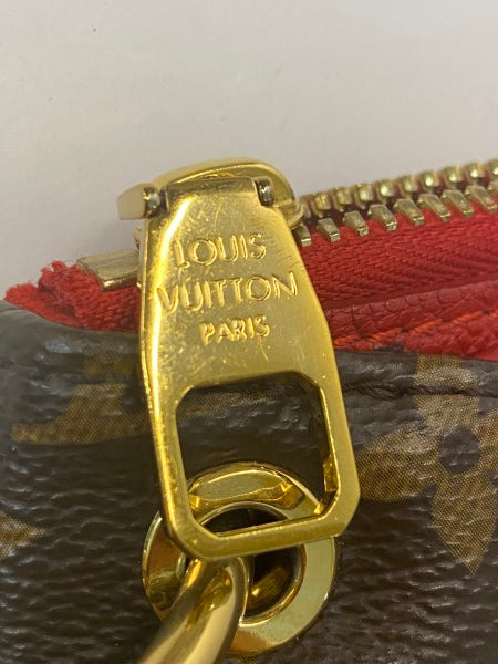 Louis Vuitton Monogram Red Pallas BB Tote Bag