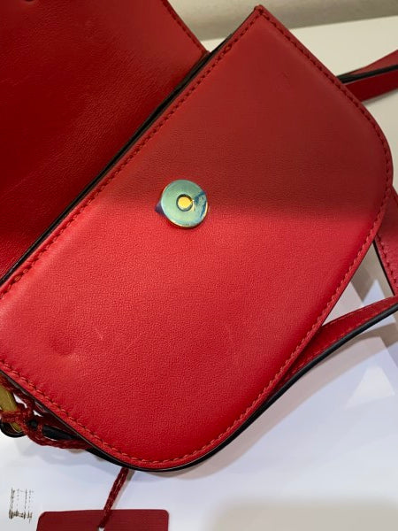 Valentino Red Super V Crossbody Bag