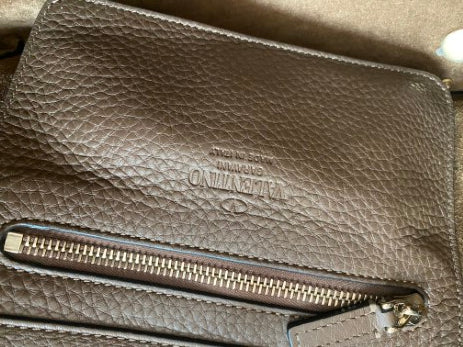 Valentino Cacao Tote Rockstud Bag