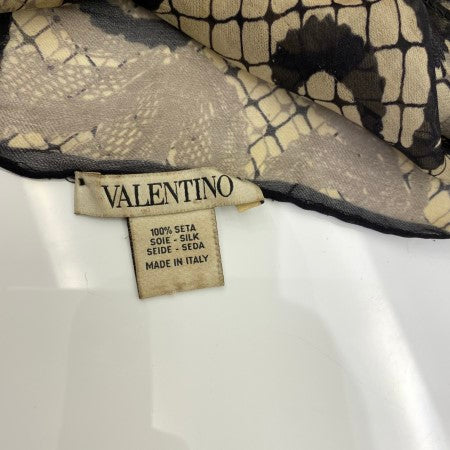 Valentino Tricolor Rectangular Scarf