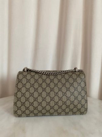 Gucci Ebony GG Python Dionysus Supreme Elephant Lte. Ed. Bag