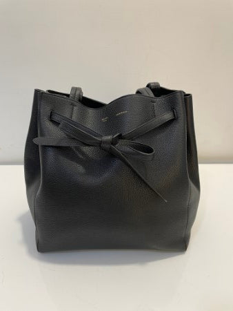 Celine Black Cabas Phantom Small Tote Bag