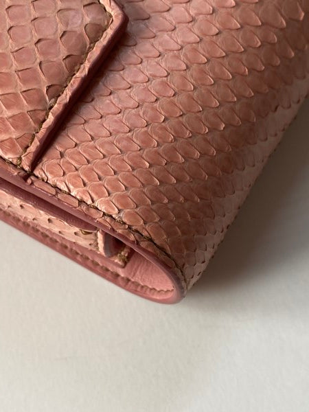 Tom Ford Pink Python Natalia Twist Lock Bag