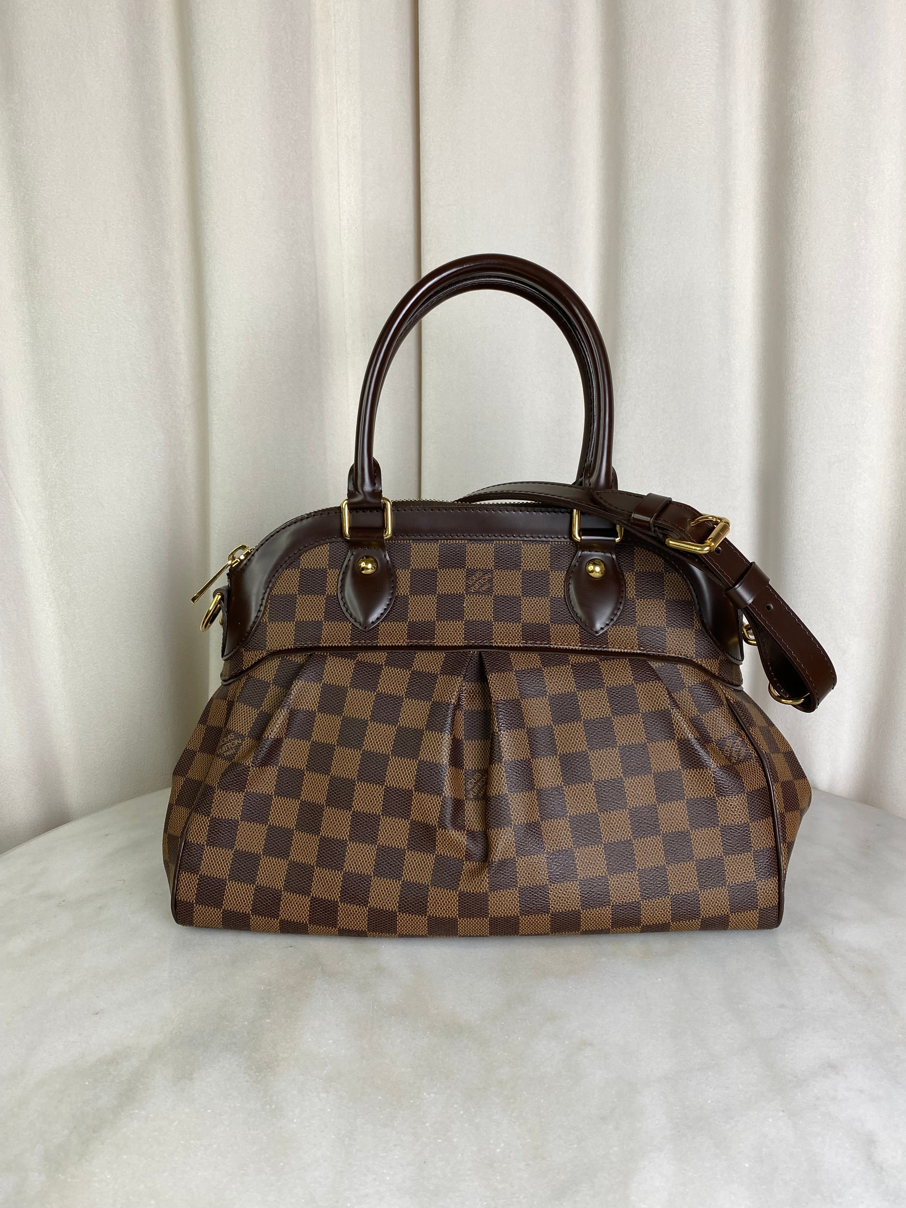 Louis Vuitton Damier Ebene Trevi PM Shoulder Bag