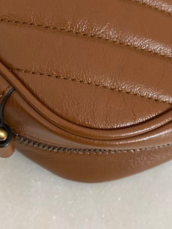 Gucci Camel Camera Marmont Bag