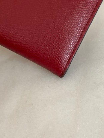 Fendi Burgundy Long Wallet