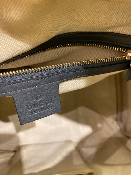 Gucci Dark Green Boston Web bag