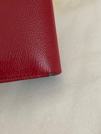 Fendi Burgundy Long Wallet