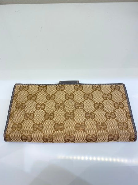 Gucci Ebony GG Long Wallet