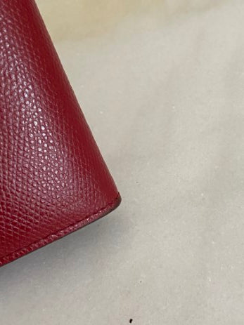 Fendi Burgundy Long Wallet