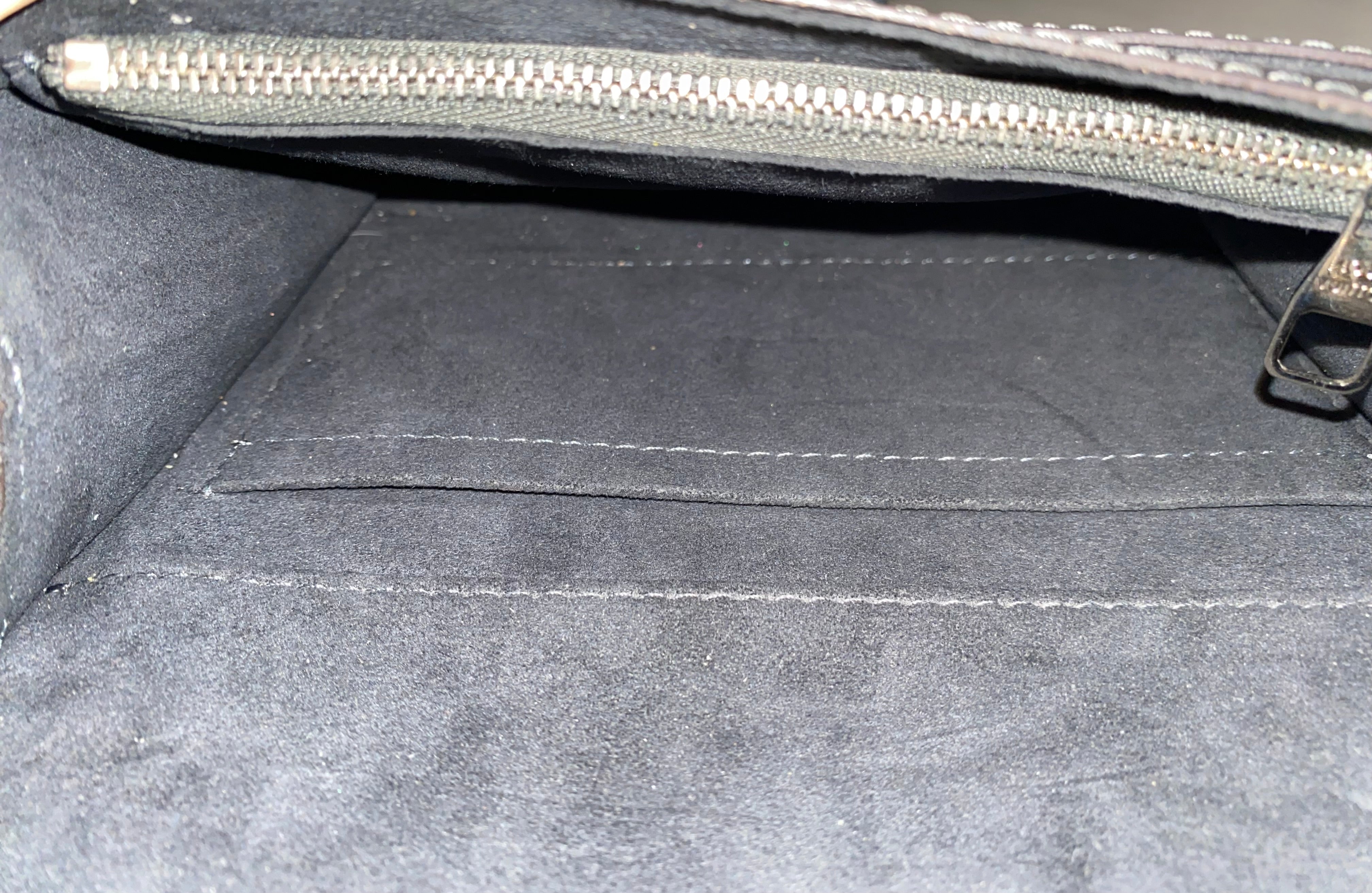 Louis Vuitton Dark Gray Louise PM Crossbody Bag