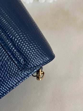 Dolce & Gabbana Blue Millennials Crystal Crossbody Bag