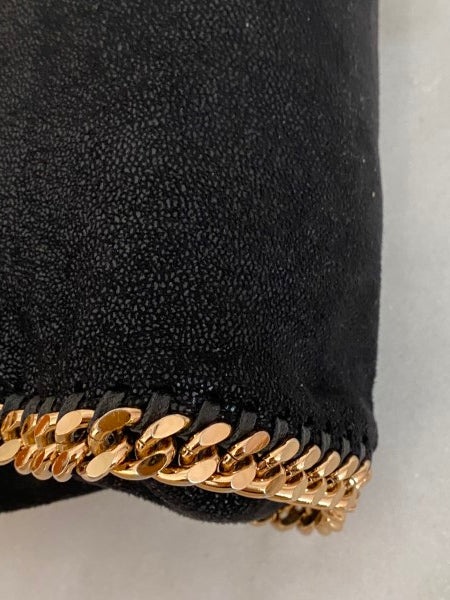 Stella Mccartney Black Mini Falabella Chain Small Bag