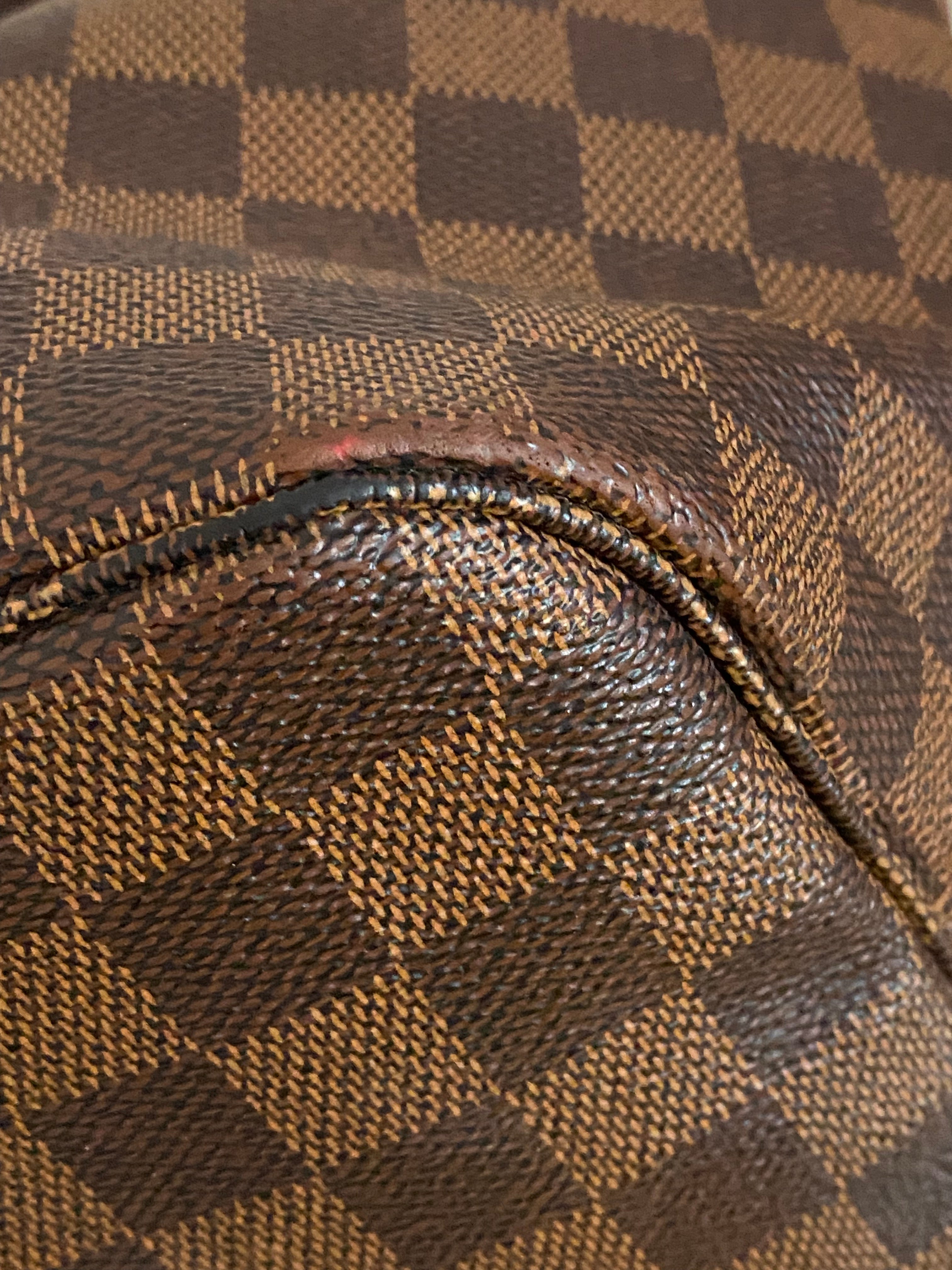 Louis Vuitton Damier Ebene Neverfull MM Bag