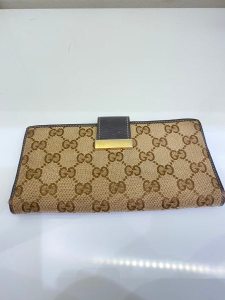 Gucci Ebony GG Long Wallet