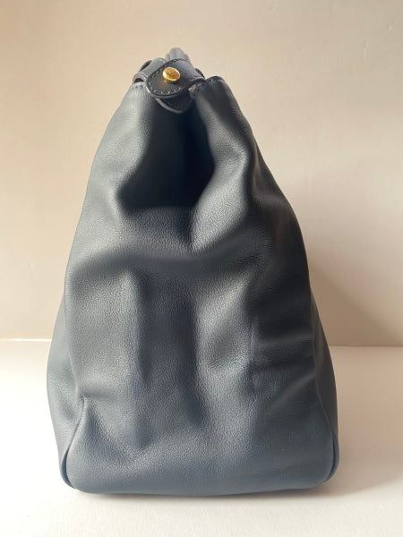 Fendi Navy Peekaboo Large Bag