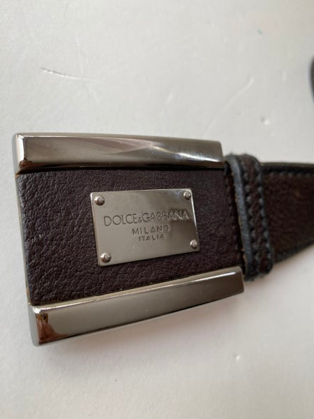 Dolce & Gabbana Brown Belt 42