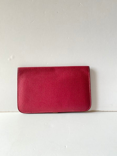 Hermes Bicolor Dogon Long Wallet