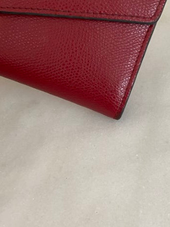 Fendi Burgundy Long Wallet