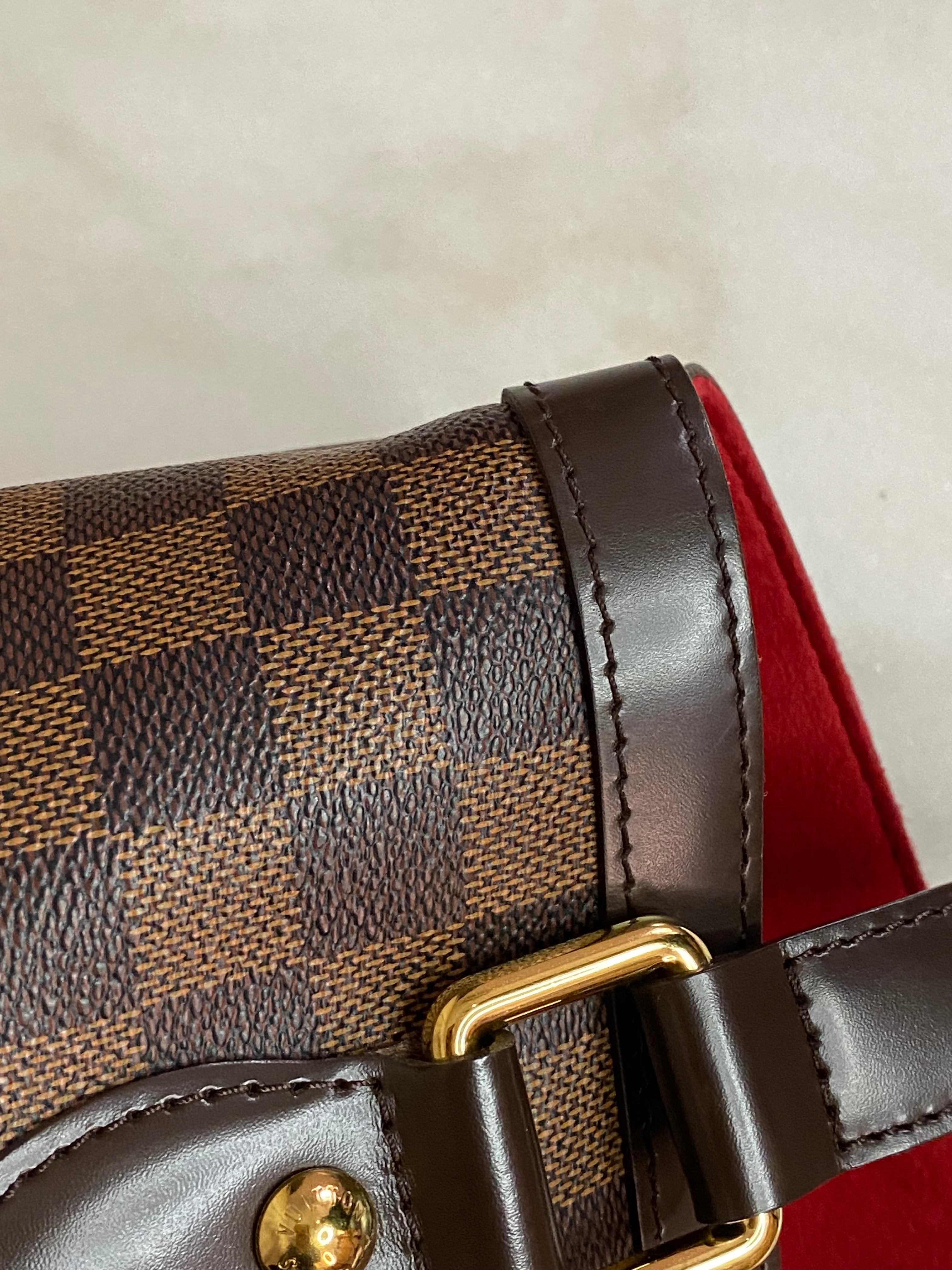 Louis Vuitton hampstead damier ebene shoulder bag