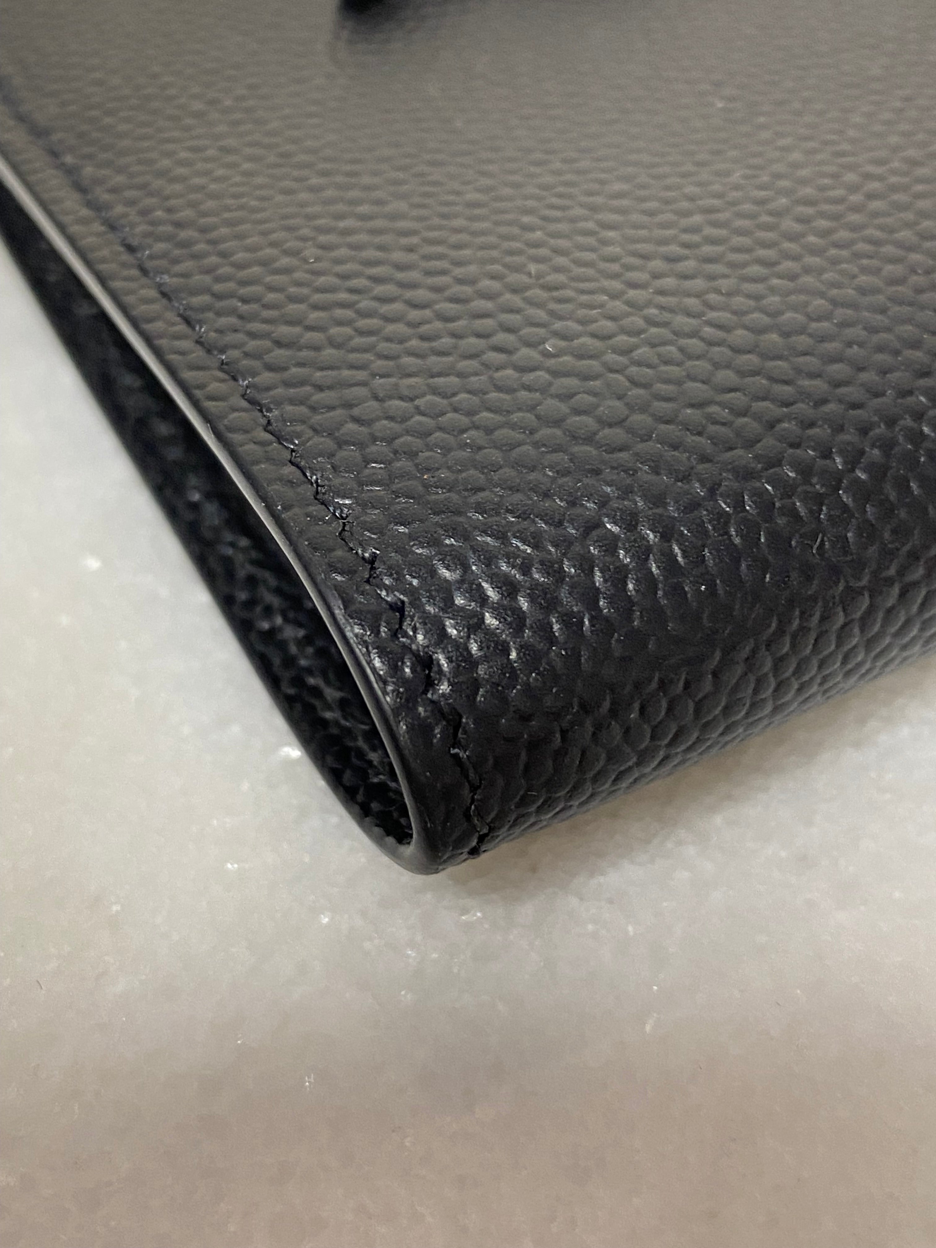 YSL Black Man Small Wallet